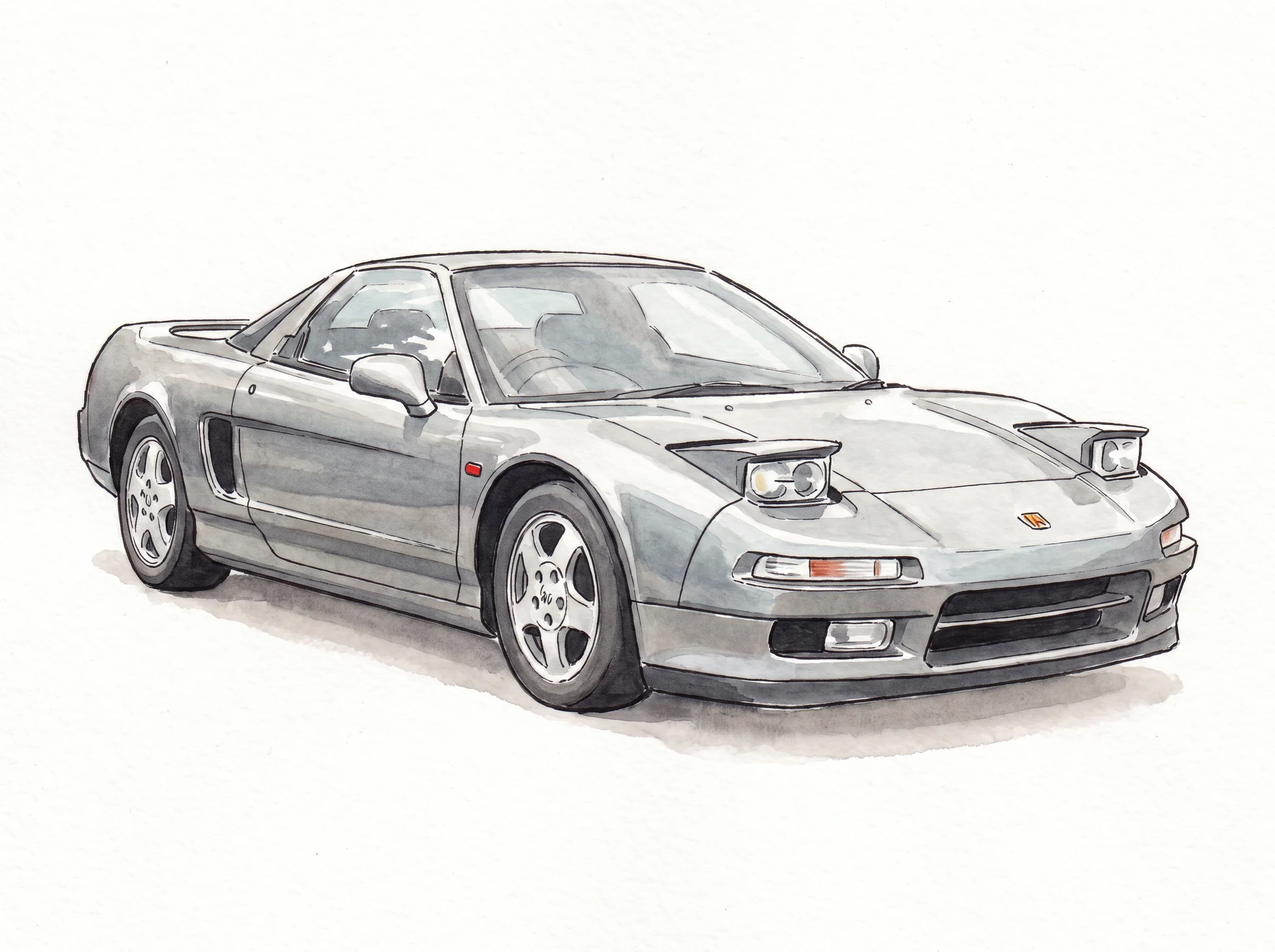 Honda NSX NA1 · Studio Minimal